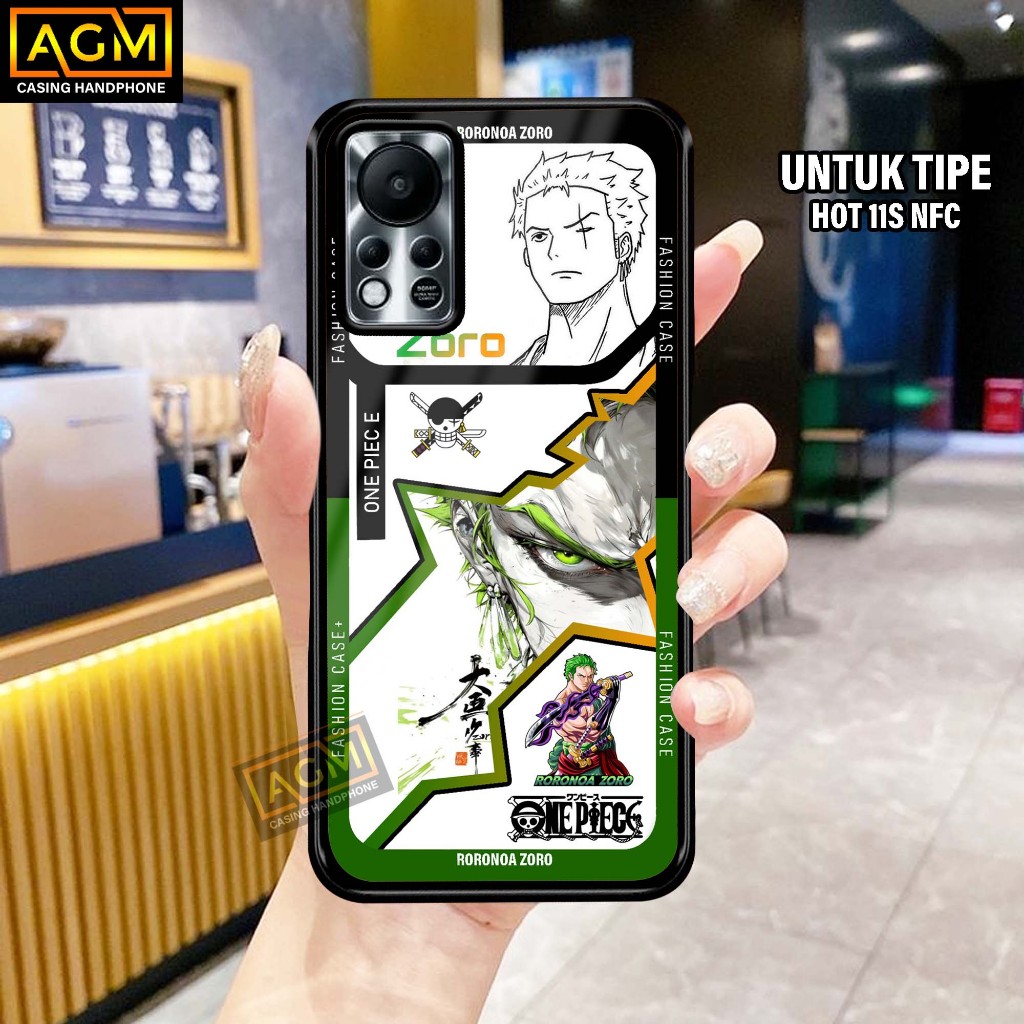 Case Infinix Hot 11S NFC - Case Kilau Softcase Glossy Infinix Hot 11S NFC [ROG] - AGM Hardcase handp