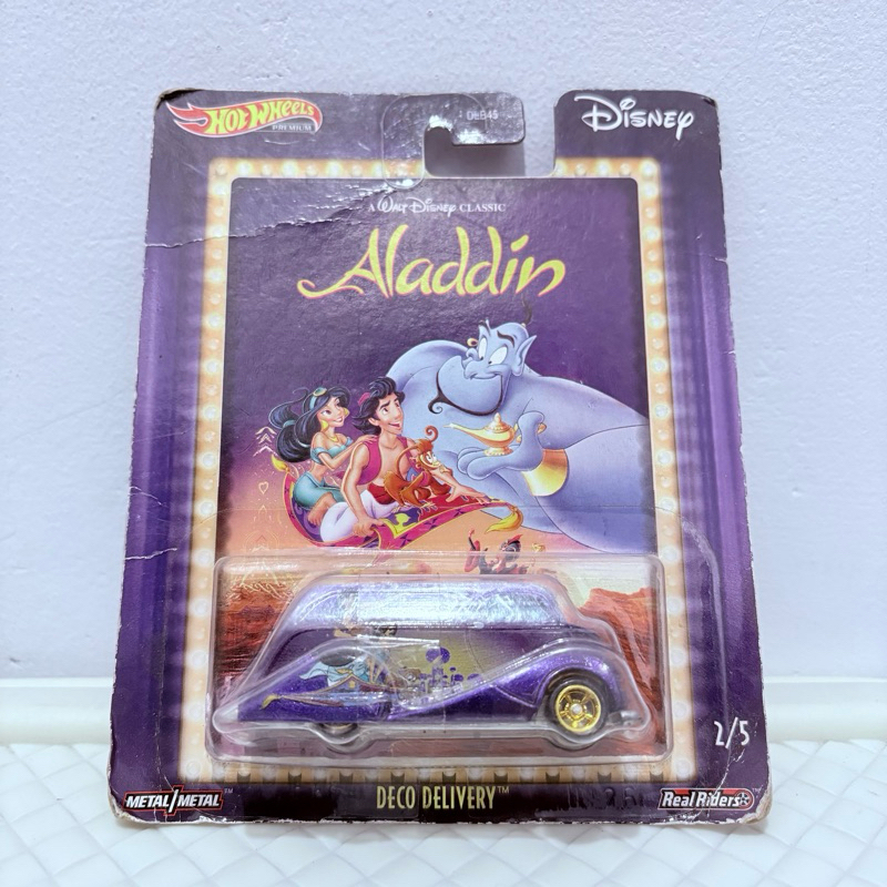 Hot Wheels Deco Delivery Disney Aladdin
