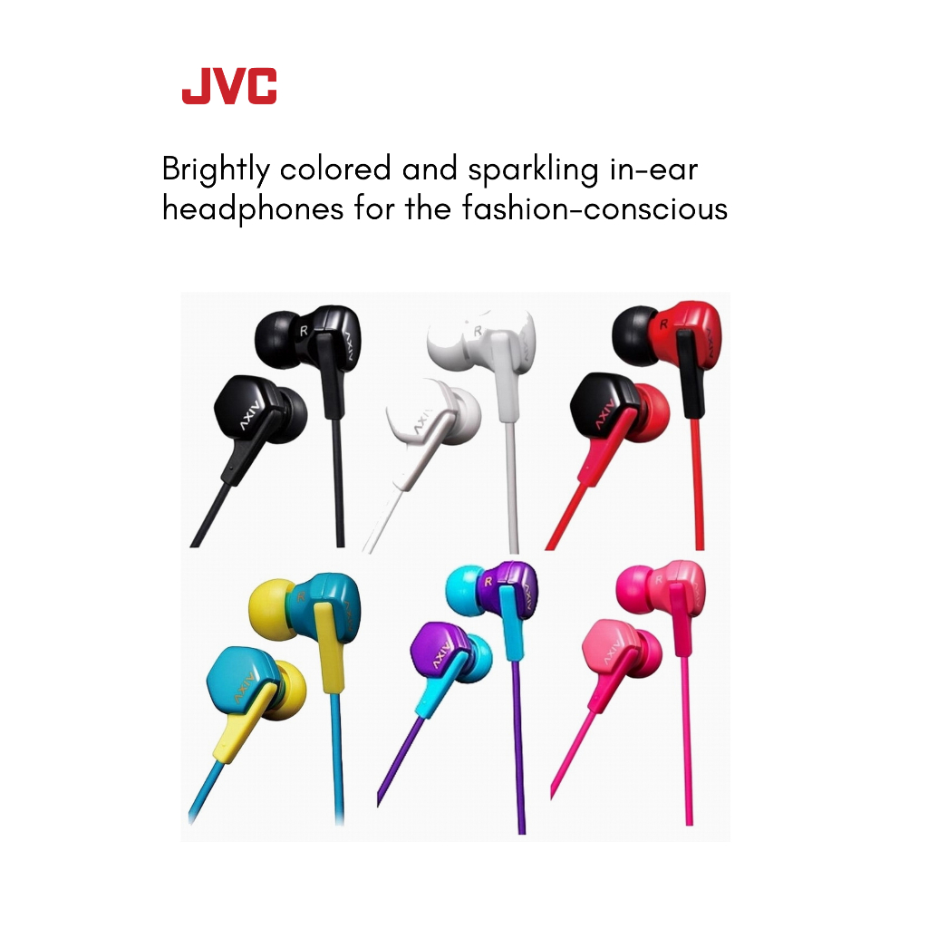 JVC Earphone Santai Sport Multifungsi AXIV HA-FX17 In-Ear Earphone