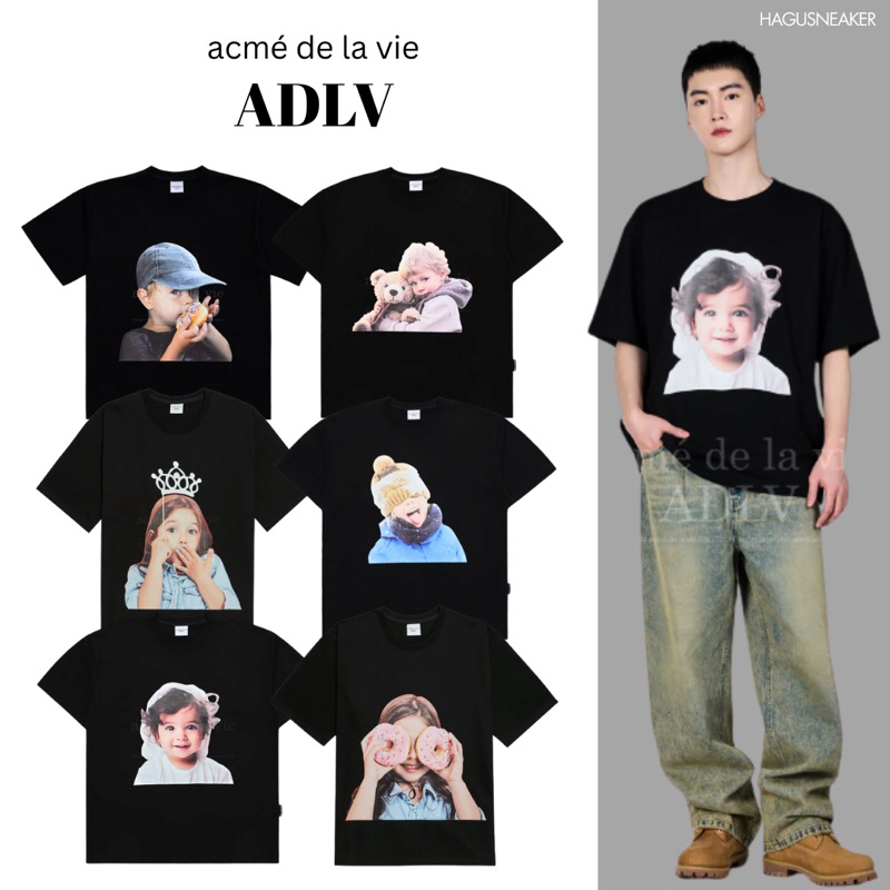 T-SHIRT ADLV BABY FACE HAGUSNEAKER 100% ORIGINAL