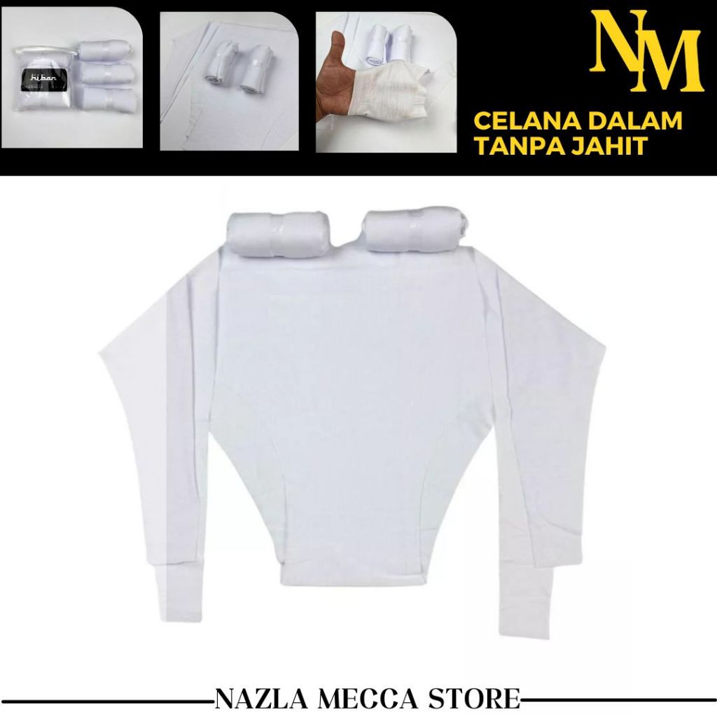 CD Tanpa Jahit Premium Perlengkapan Haji dan Umroh Pria Nazla Mecca
