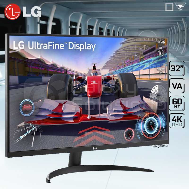 LG 32UR500K-B UltraFine 4K UHD VA 32 Inch 60Hz 4ms Monitor