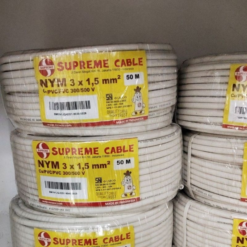 KABEL SUPREME NYM 3X1.5@50 METER