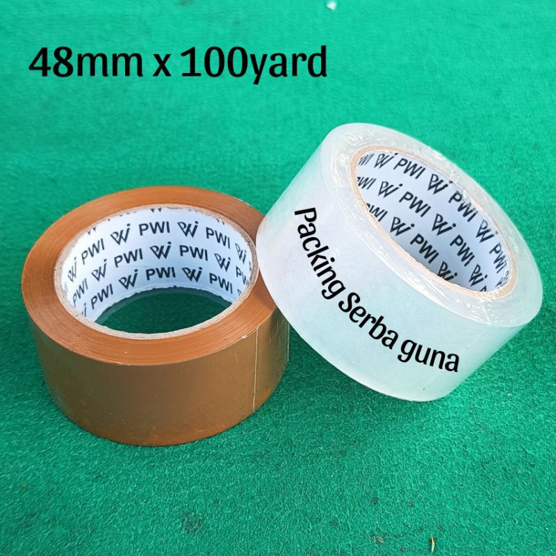 

Isolasi solasi bening coklat PWI/100 yard