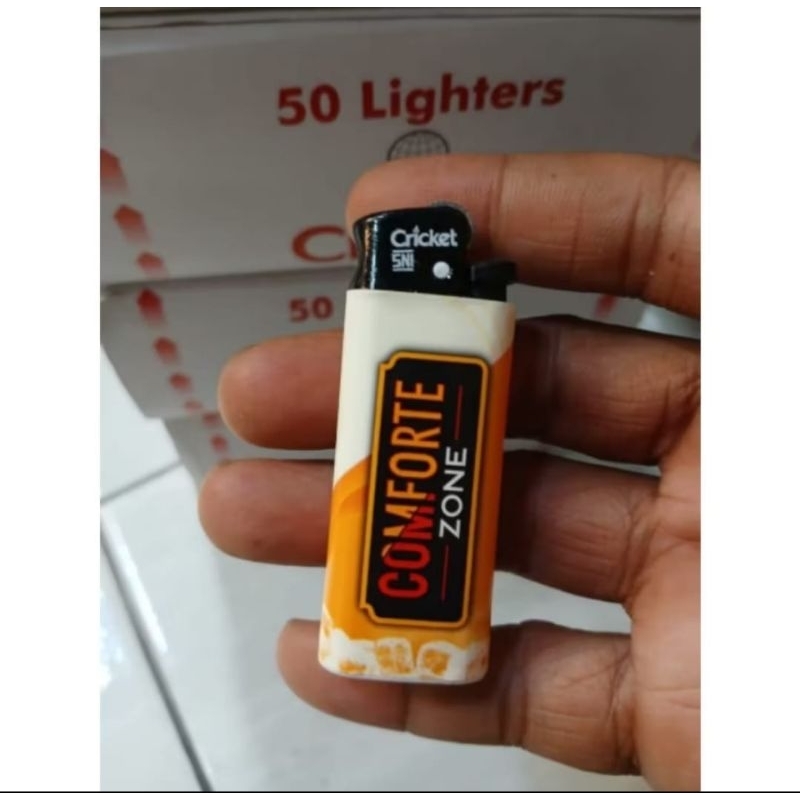Cricket Mini Roda Comforte Zone Limited Edition Korek Pemantik Mancis
