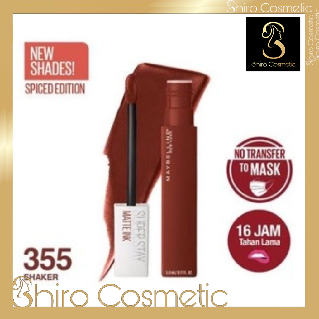 FLASHSALE Maybelline Superstay Matte Ink 355 Shaker