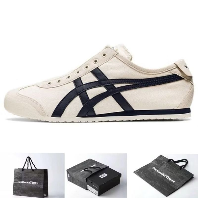SEPATU ONITSUKA TIGER MEXICO 66 SLIP ON MIDNIGHT NAVY