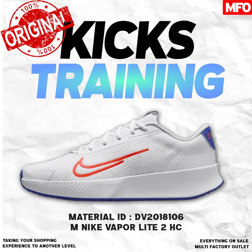 M VAPOR LITE 2 HC SEPATU TENNIS PRIA DV2018106