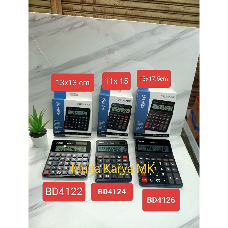 

Kalkulator Bantex BD4124 12 Digits Calculator Meja Dagang Sekolah Berkualitas