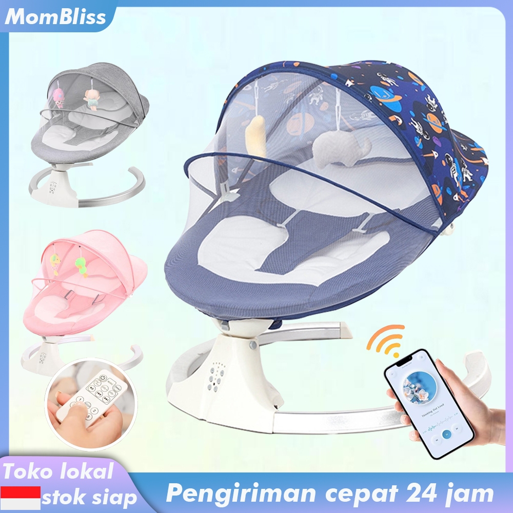 Ayunan Bayi Otomatis Elektrik Baby Swing Automatic Baby Swing
