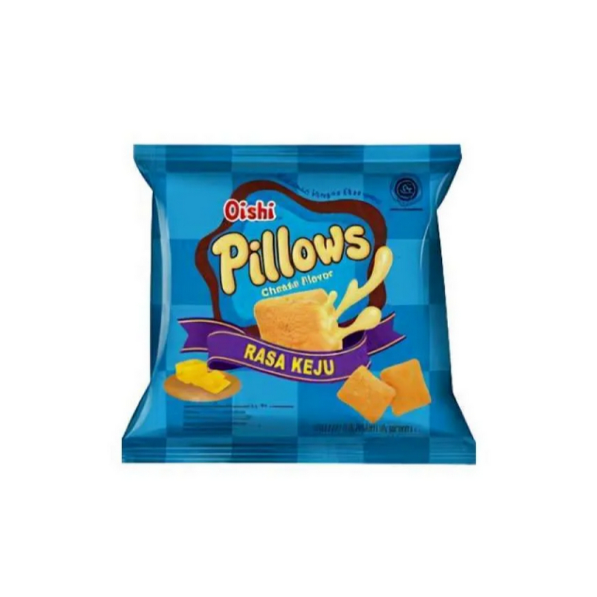 

Oishi Pillows Cheese 12gr / Snack Keju