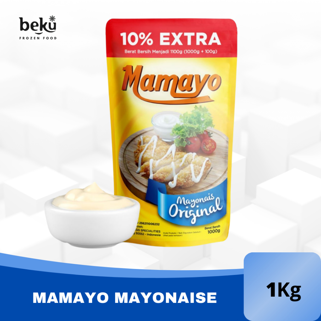 

[SOLO, JATENG] MAMAYO MAYONAISE ORIGINAL - MAMAYO MAYONES ORI (100/200/500/1000g)