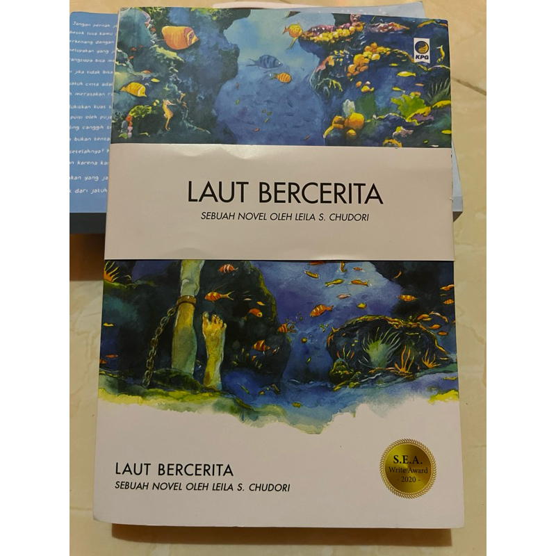 Preloved Novel Laut Bercerita