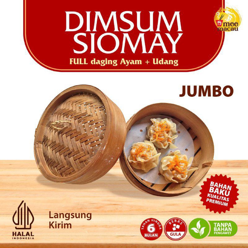 

[1 PCS JUMBO] Siomay Dimsum Full Daging Ayam Udang Halal Favorit No 1 Di Indonesia