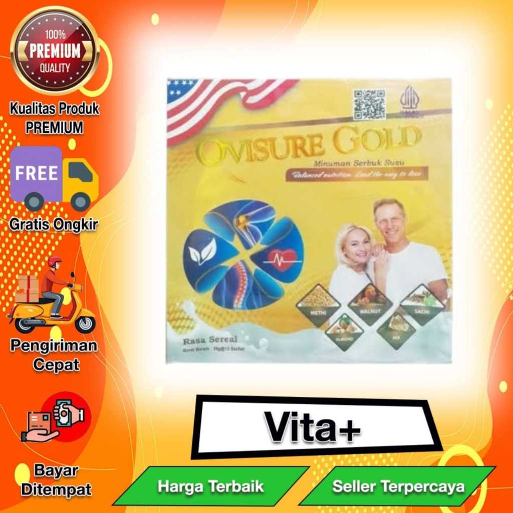 

OVISURE GOLD SUSU VITAMIN SENDI AMPUH BPОМ ASLI