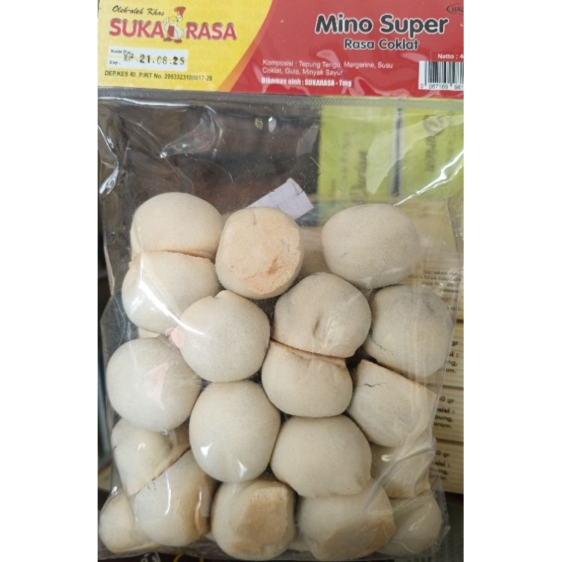 

Mino super rasa coklat oleh oleh khas surabaya