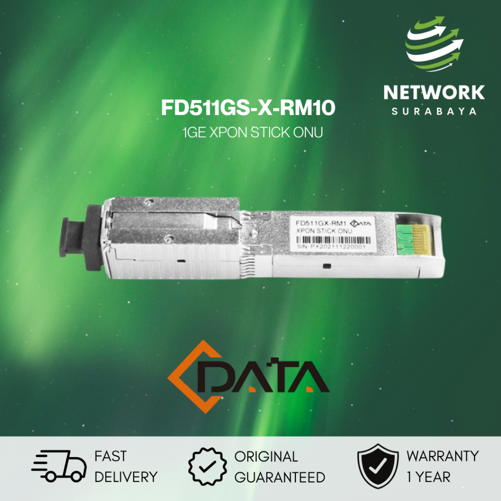 CDATA/C-DATA SFP FD511GS-X-RM10 1GE XPON STICK ONU Stick ONU Transceiver Xpon Onu stik SFP ONU