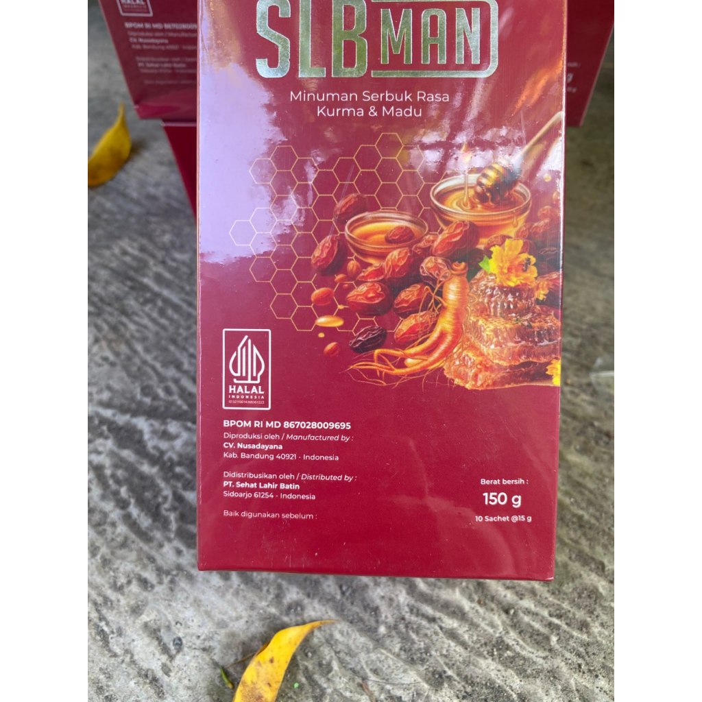 

BISA COD Slb man 1 box 10 sachet