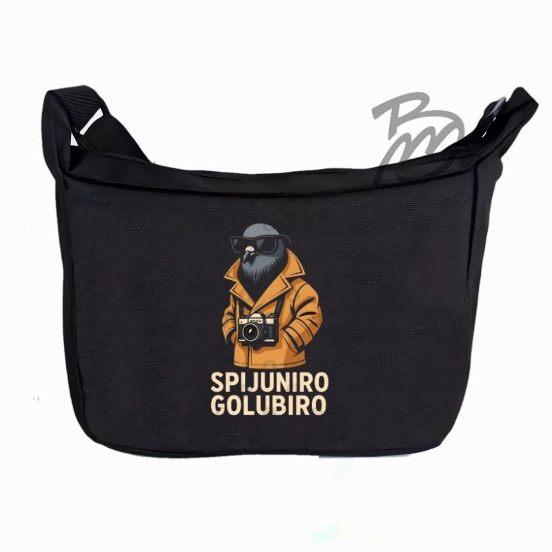 tas selempang anak sekolah TK SD SMP SMA tas selempang pria/wanita motif animasi karakter SPIJUNIRO 