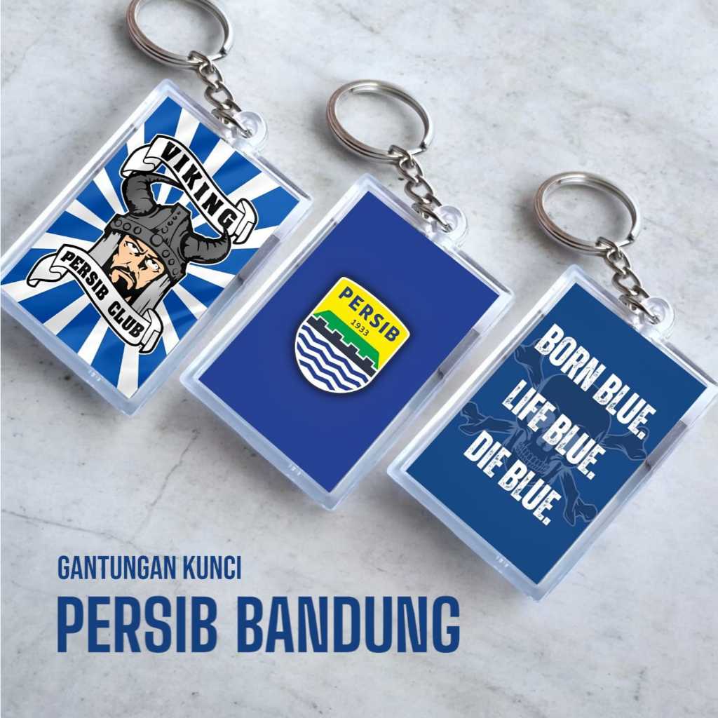 Gantungan Kunci Persib Bandung Keychain Akrilik