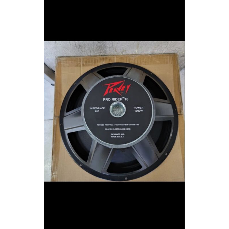 Speaker Komponen 18"inch Peavey Pro Rider 18" -- 1000 watt