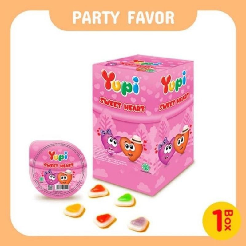

YUPI Sweat Heart | Isi 12pcs