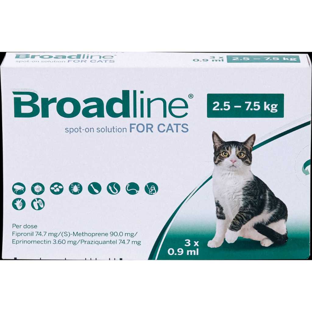 Broadline Cat Mengatasi Kutu dan Scabies / Broadline 0.9ml