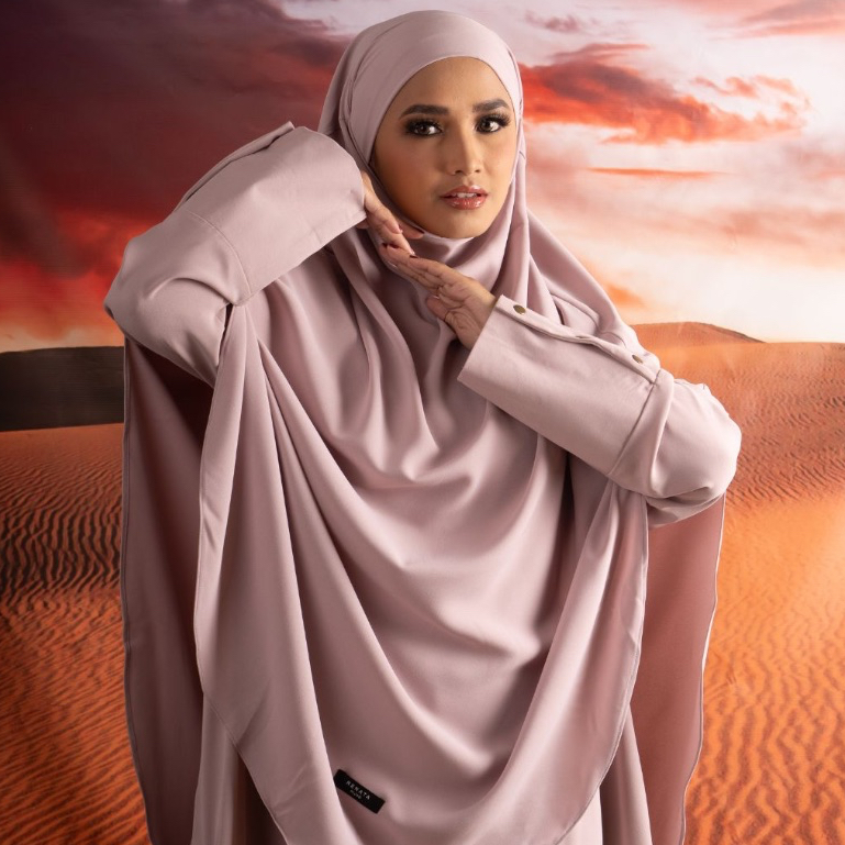 Renata Label - MULTAZAM DRESS (ABAYA ANTI UV MARZEN SET HAJI DAN UMROH)