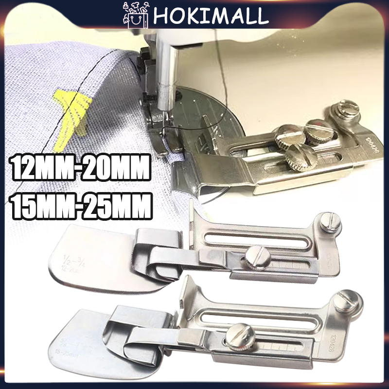 Corong Jahit Kelim Corong Kain Corong Kelim Bisban Dengan Baut / Corong Heming Mesin Jahit