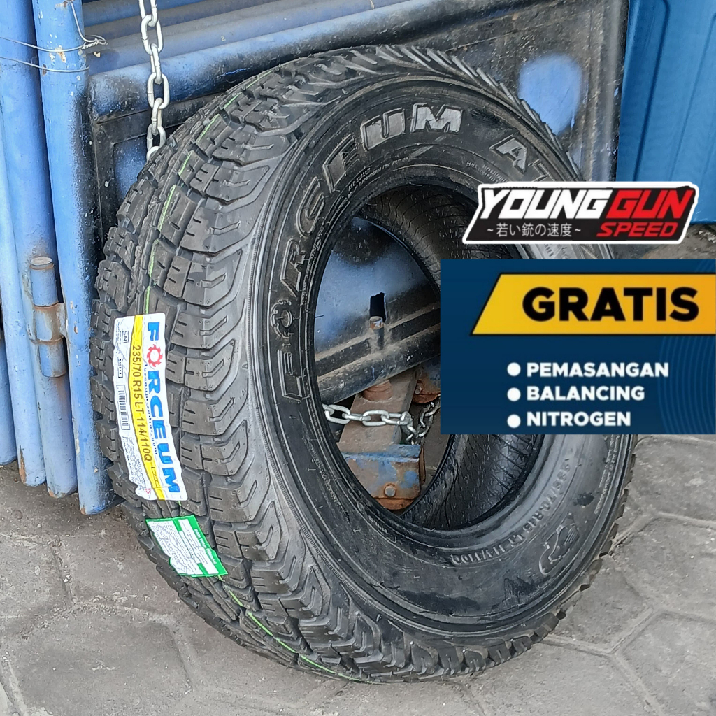 ban semi offroad 235 70 R15 forceum ATZ tubles