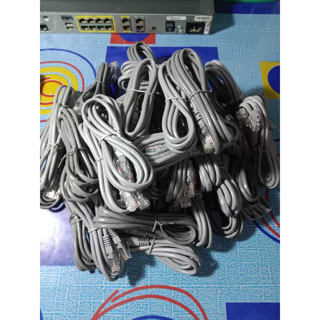 KABEL LAN 1,5 METER  CAT5e PABRIKAN [8 PIN]