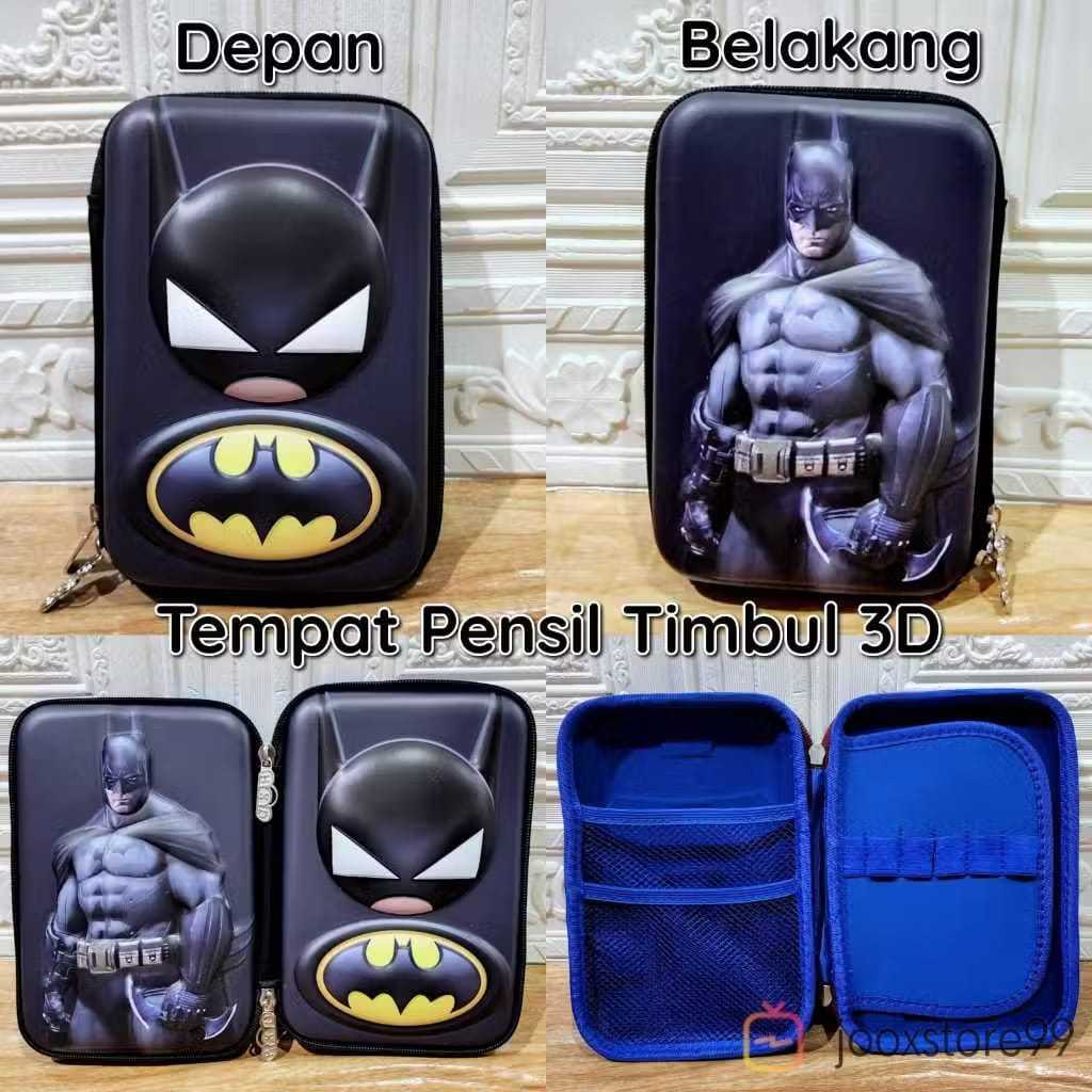 

Kotak Tempat Pensil Anak 3D Timbul Premium Bahan Tebal Kotak Pensil Anak Sekolah