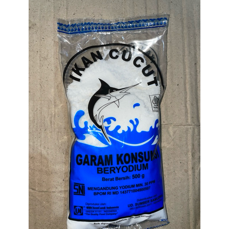 

GARAM HALUS IKAN CUCUT 500 GR BERSIH