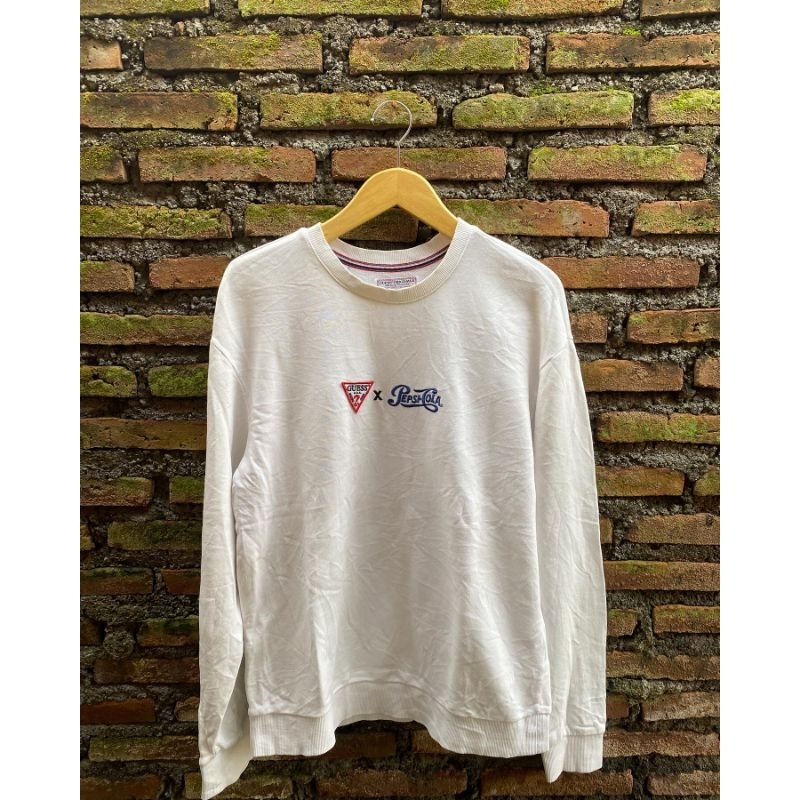 crewneck Guess x Pepsi cola