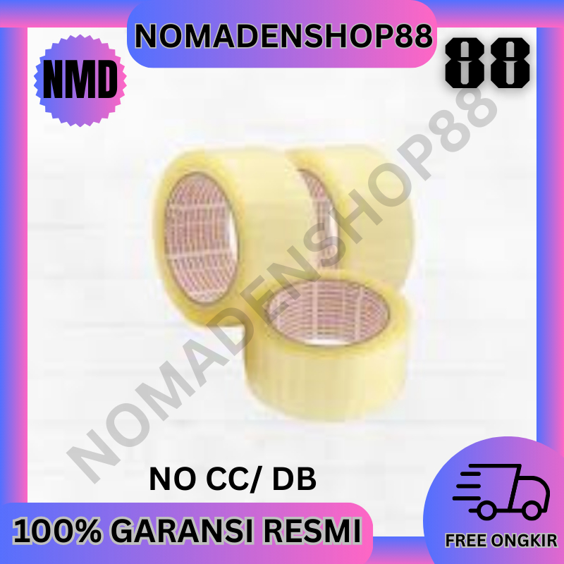 

Lakban Bening Coklat 45MM x 100 YARD FULL 2 in x 100 YARD Termurah - Perekat FUTURA TAPE Bening