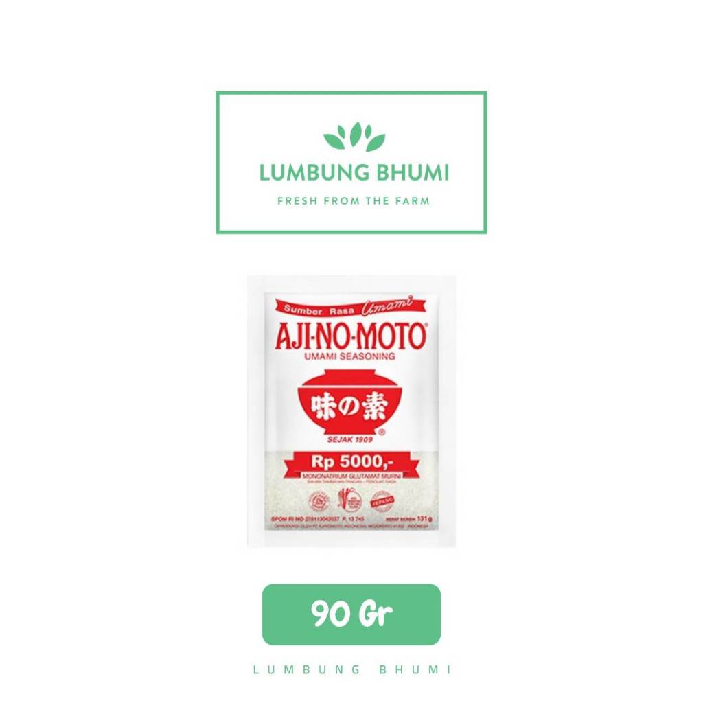 

AJINOMOTO Micin MSG 5000 90 Gr 1 Pcs - Lumbung Bhumi