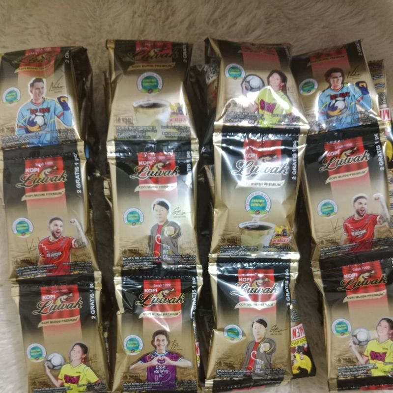 

kopi luwak murni renceng 10x6,5gr ISI (15PCS)