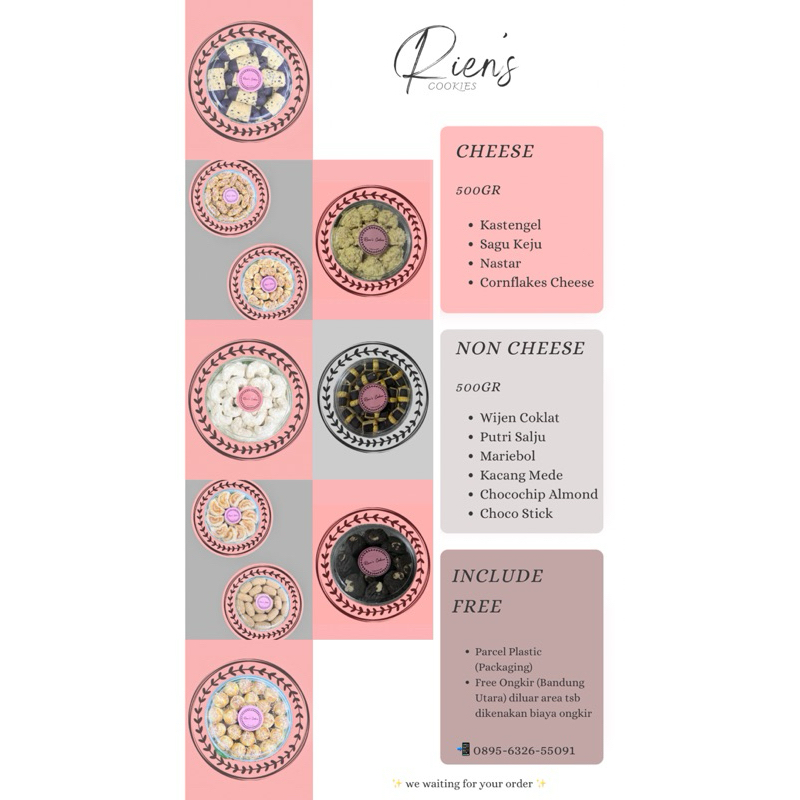 

Kue Kering Rien's Cookies