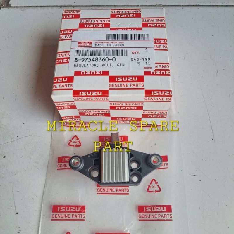 IC Alternator Dinamo Ampere IC Regulator Isuzu ELF GIGA NMR81 EURO 4