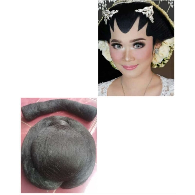 satu set sanggul jawa subal solo