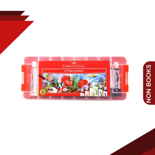 

Gramedia Medan - FABER CASTELL WATERCOLOUR IN PLASTIC CASE 121004P