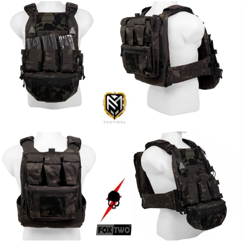 Bodyvest Muticam black dan camo fox Two ge 2 dan gen 3 dan kombinasi gen 2/3