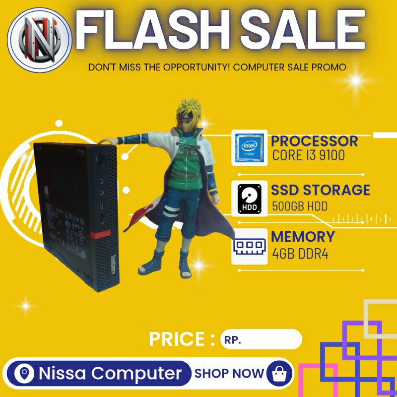 mini pc HP 260 G3 core i3 7130