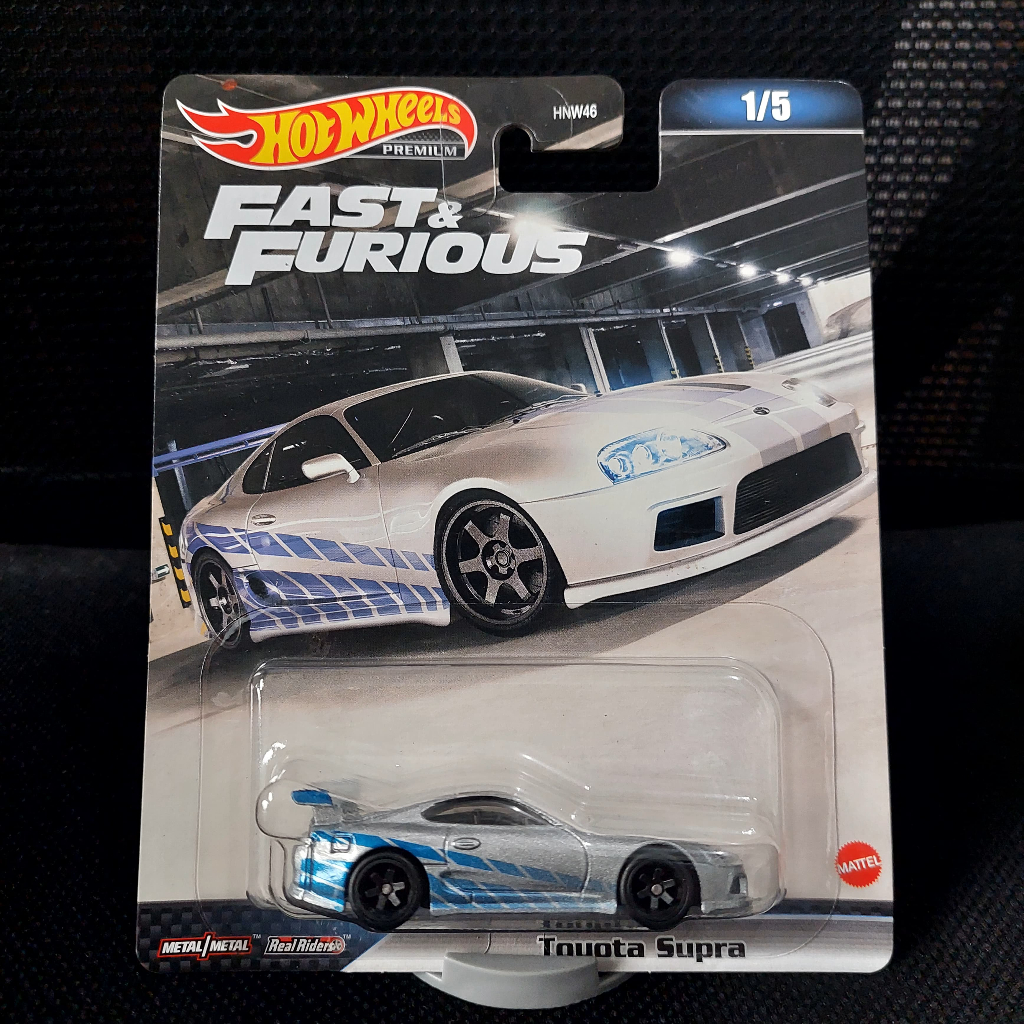 Hot Wheels Premium Toyota Supra MK4 Fast & Furious hotwheels toyota supra mk4 fast and furious