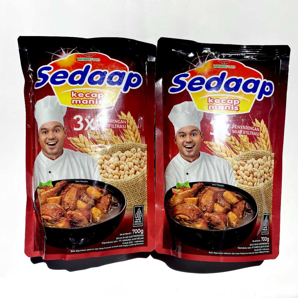 

Kecap Manis SEDAP Kemasan 700 Gram
