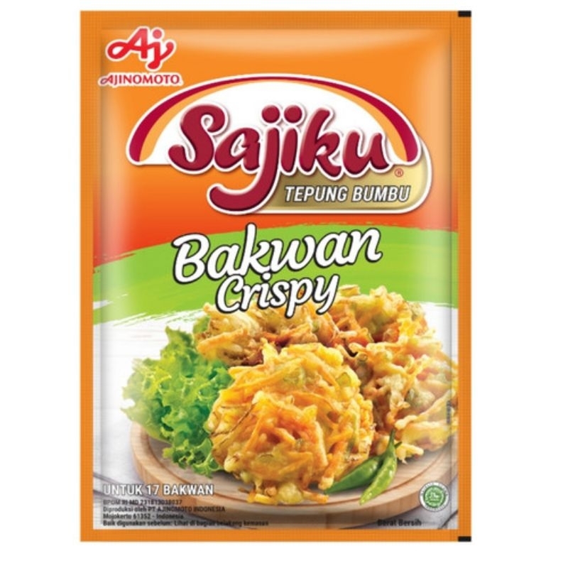 

Tepung sajiku bakwan 90gr renteng