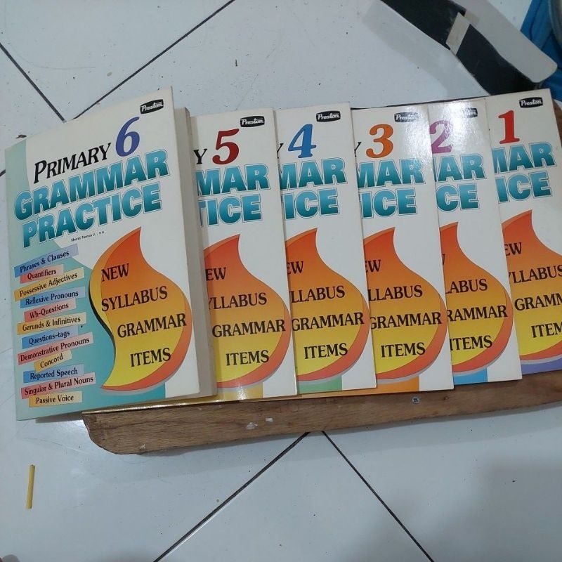 GRAMMAR PRACTICE PRIMARY 1-6 NEW SYLLABUS GRAMMAR ITEMS