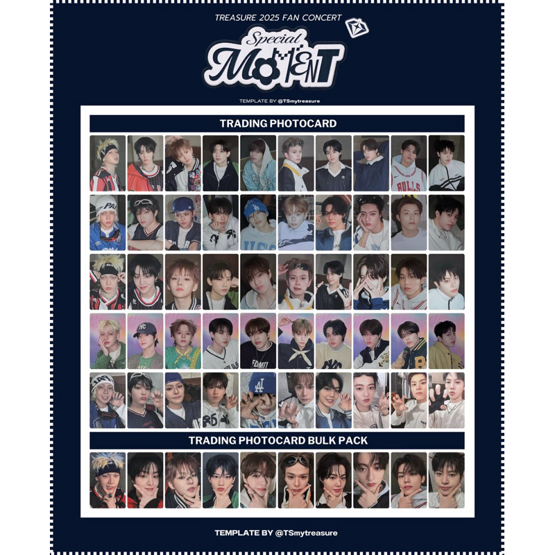 [READY] TRADING CARD TREASURE SPECIAL MOMENT OFFICIAL