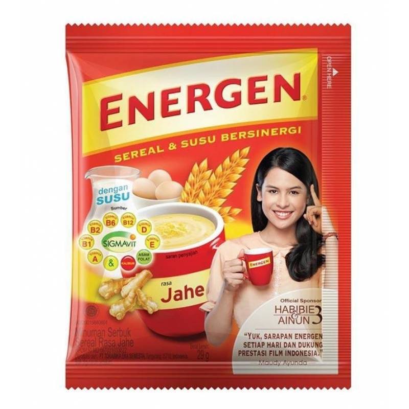 

Energen Susu Sereal Aneka Rasa 10 Sachet @35gr