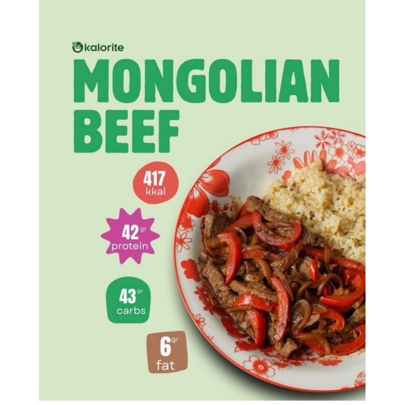 

Mongolian Beef - Healthy Diet Meal Prep Sehat